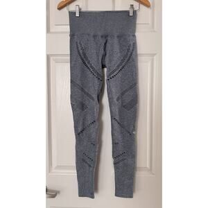 Alo Yoga Seamless High-Waist Leggings Gray Size M – Activewear Gym Lounge